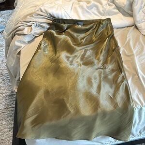 Anthropologie green skirt